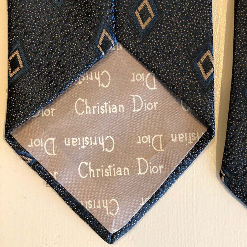 🎉HP🎉Christian Dior monsieur patterned tie - Picture 5 of 6